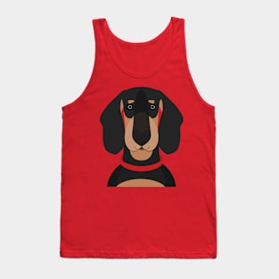 Dachshund sausage dog Tank Top